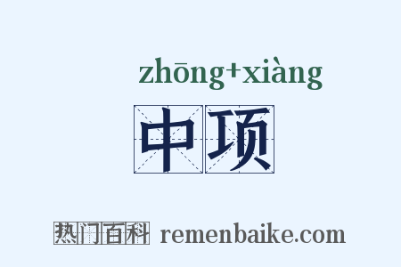 中项是什么意思的图片